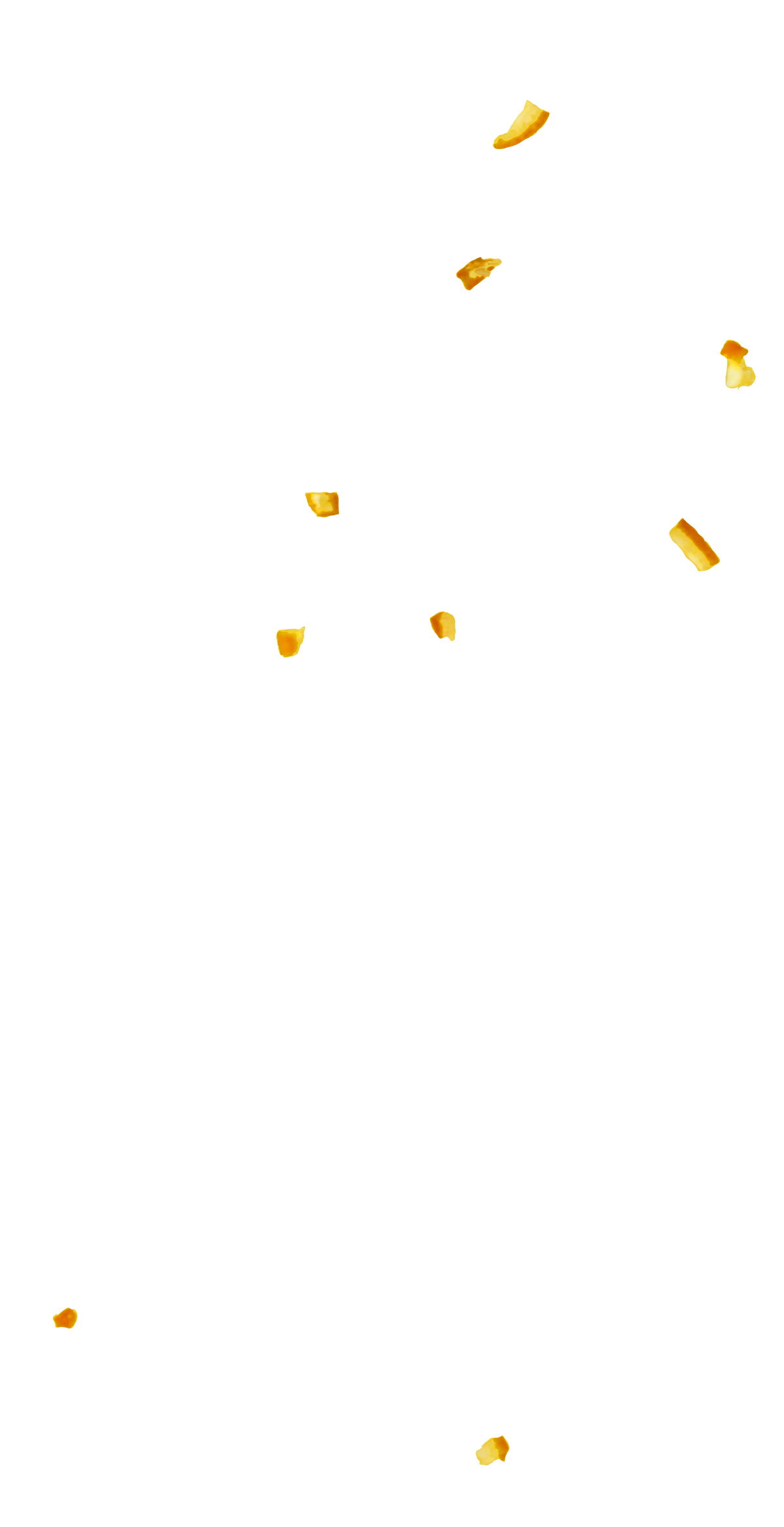 trozos de fruta